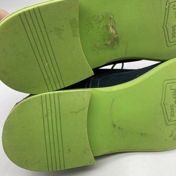 Florsheim Mens Suede Leather Oxford Shoes Blue Size 12M - Picture 2 of 10